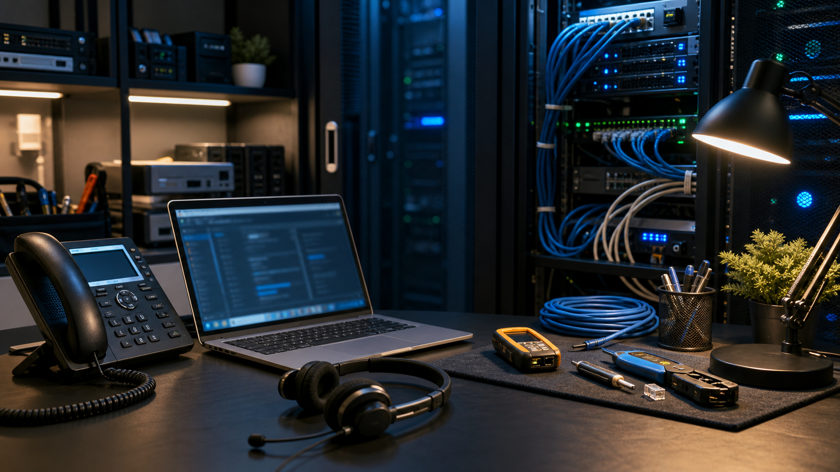 Central de atendimento e suporte técnico da Polytek
